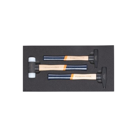 Garant Hammer set in Heavy Duty Foam, 3 Pc 954691 3